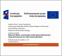 Projekt pn. Wsparcie 60plus. Innowacyjny model spersonalizowanych usług skierowanych do osób niesamodzielnych”