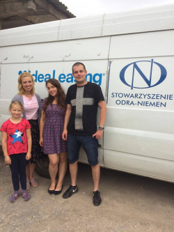 "Odra-Niemen" z prezentami na 1 września